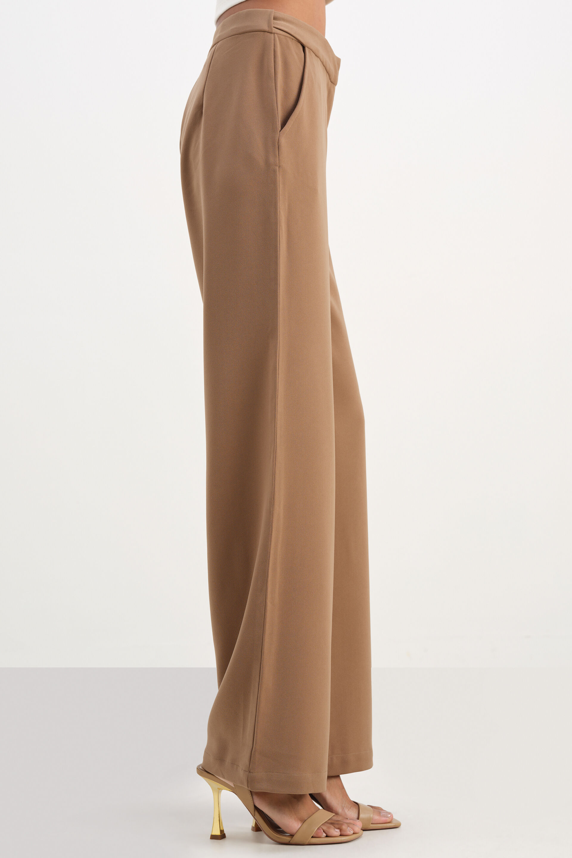 Basic Beige Pants, Beige, image 4